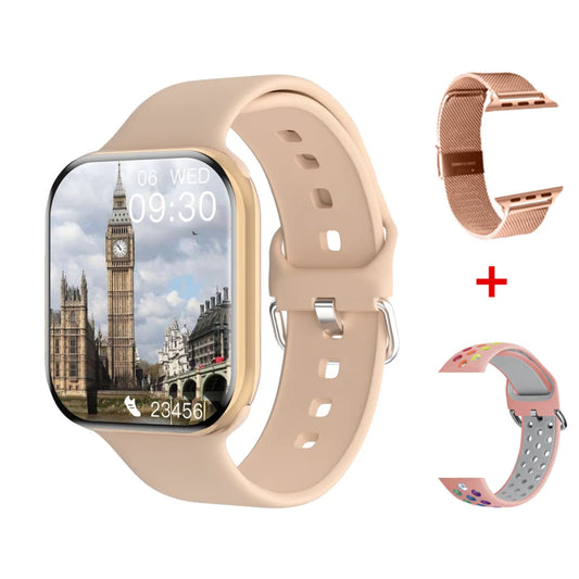 2025 Series 10 Smart Watch – Bluetooth Call, GPS, Heart Rate & Blood Pressure Monitor, Fitness Tracker Smartwatch for Men & Women Compatible with Apple & Android
