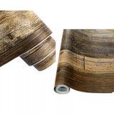 6m realistische Holz-Effekt Tapete Holz PanelPlanks selbstklebende Vinyl Wrap