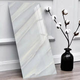10PCS Self-Adhesive White Marble PVC Cladding Wall Panels for Kitchen Bathroom