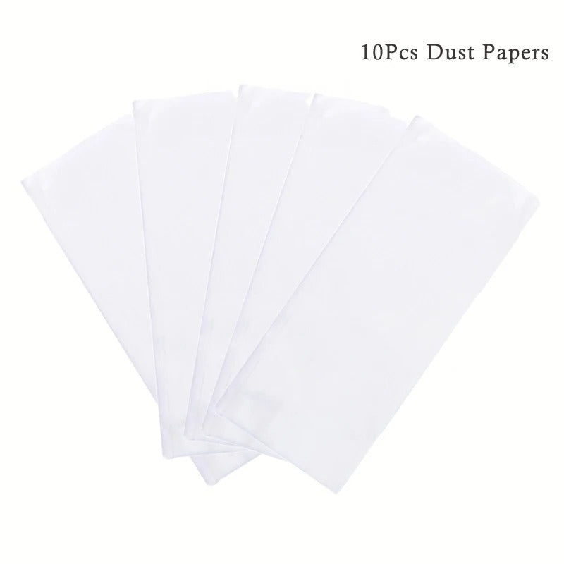 Practical Household Dust Cleaning Brush with 10 Pcs Non-woven Cleaning Cloth Long Handle Dust Gap Brush for Home Cleaning Tool