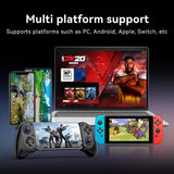 Manette de jeu télescopique RGB BSP D11 – Turbo, gyroscope à 6 axes et vibration pour Android, iOS, PS4 et Switch