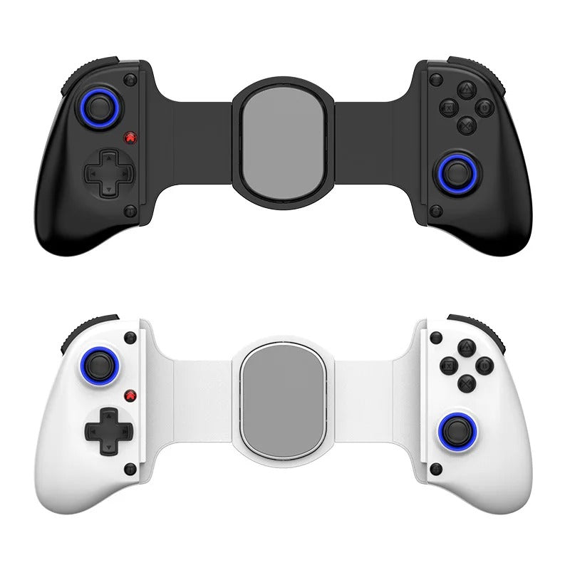 Manette de jeu télescopique RGB BSP D11 – Turbo, gyroscope à 6 axes et vibration pour Android, iOS, PS4 et Switch