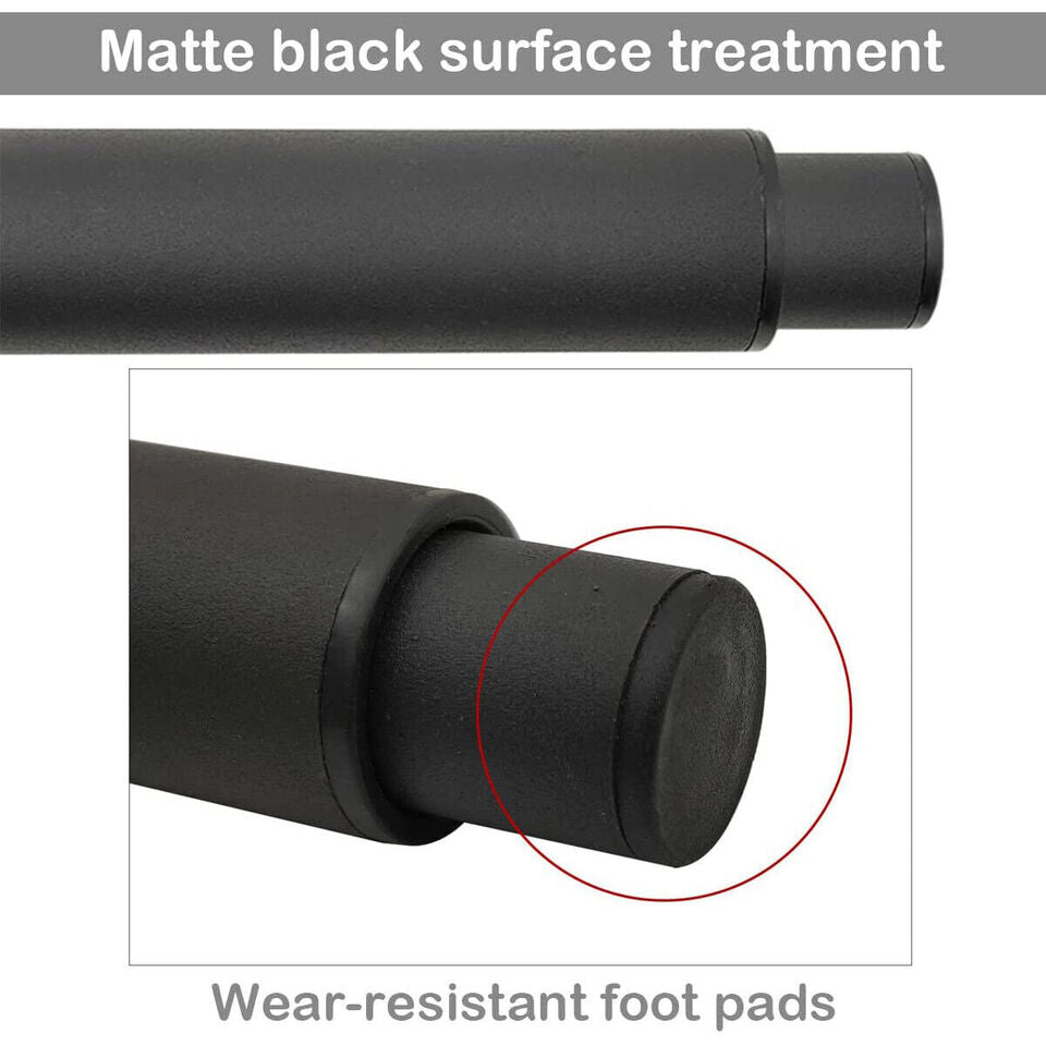 2X Bed Legs Adjustable Retractable Heavy Duty Bed Center Frame Slat Support Leg