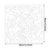 12Pcs Hanging Screen Room Divider privacy Panels Partition Wall Hollow Art Decor