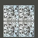 12Pcs Hanging Screen Room Divider privacy Panels Partition Wall Hollow Art Decor