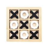 Montessori-Mini-Schachpuzzle aus Holz – Frühpädagogisches Gehirntrainingsspielzeug für Kinder