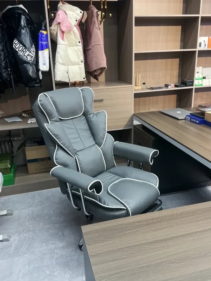 Gaming Chair Boys Comfortable Sedentary Home Computer Game Sofa Office  Study Backrest Reclining