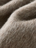 SENTUBILA 100% Wool Coat For Women Winter Jackets 2025 Stand Turtleneck Double Sided Short Outerwears Female Clothes