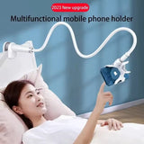 Support de téléphone portable à clip 360 degrés, support de bureau portable et flexible pour lit paresseux