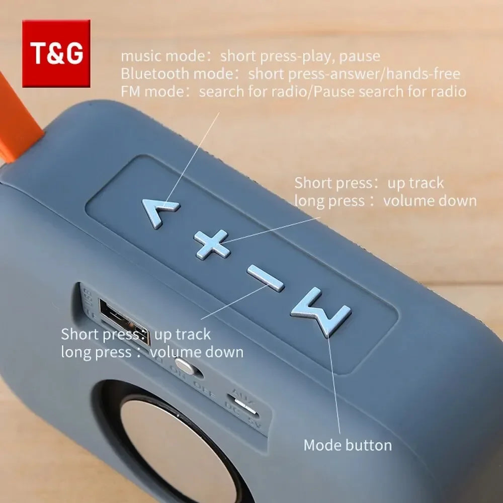 Portable Waterproof Bluetooth Speaker