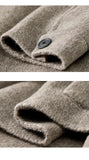 SENTUBILA 100% Wool Coat For Women Winter Jackets 2025 Stand Turtleneck Double Sided Short Outerwears Female Clothes