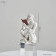 Resin Scholar's Decoration Creative Art Design Modern Home Office Bookshelf TV Cabinet Accessories Desk Ornaments Gifts