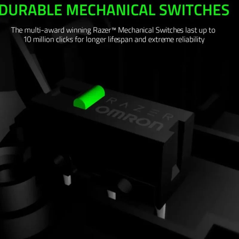 Razer DeathAdder Essential Wired Gaming Mouse – 6400 DPI, 5 Programmable Buttons, for PC & Laptop Gamers