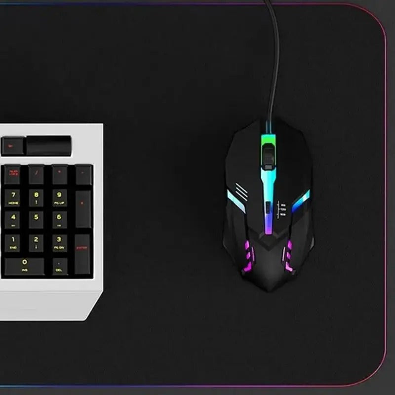 2024 High-Quality Ergonomic Gaming Mouse – USB Wired, Backlit, for PC, Laptop & Desktop | Hot Sale