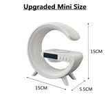 Multifunction Wireless Charger Stand – RGB Light, Alarm Clock, Speaker, Fast Charging Dock for iPhone, Samsung, Xiaomi