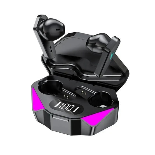 X15 TWS Gaming Earphones – Wireless Bluetooth Headset with Mic, 9D Stereo Sound, HiFi Bass, for All Phones