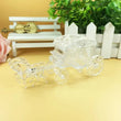 Statue de carrosse royal 1 pièce, figurine décorative 3D, décoration élégante pour la maison et le bureau, intérieur/extérieur, plastique, aucune alimentation requise, pour salon, bar, café, affichage de table